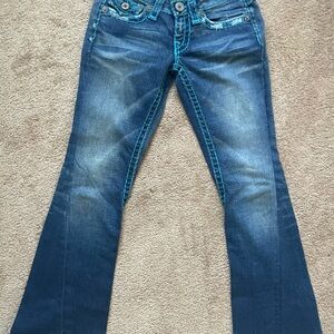 True Religion Dark Blue Flare Jeans